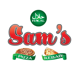 Sam's Pizza and Kebab logo.